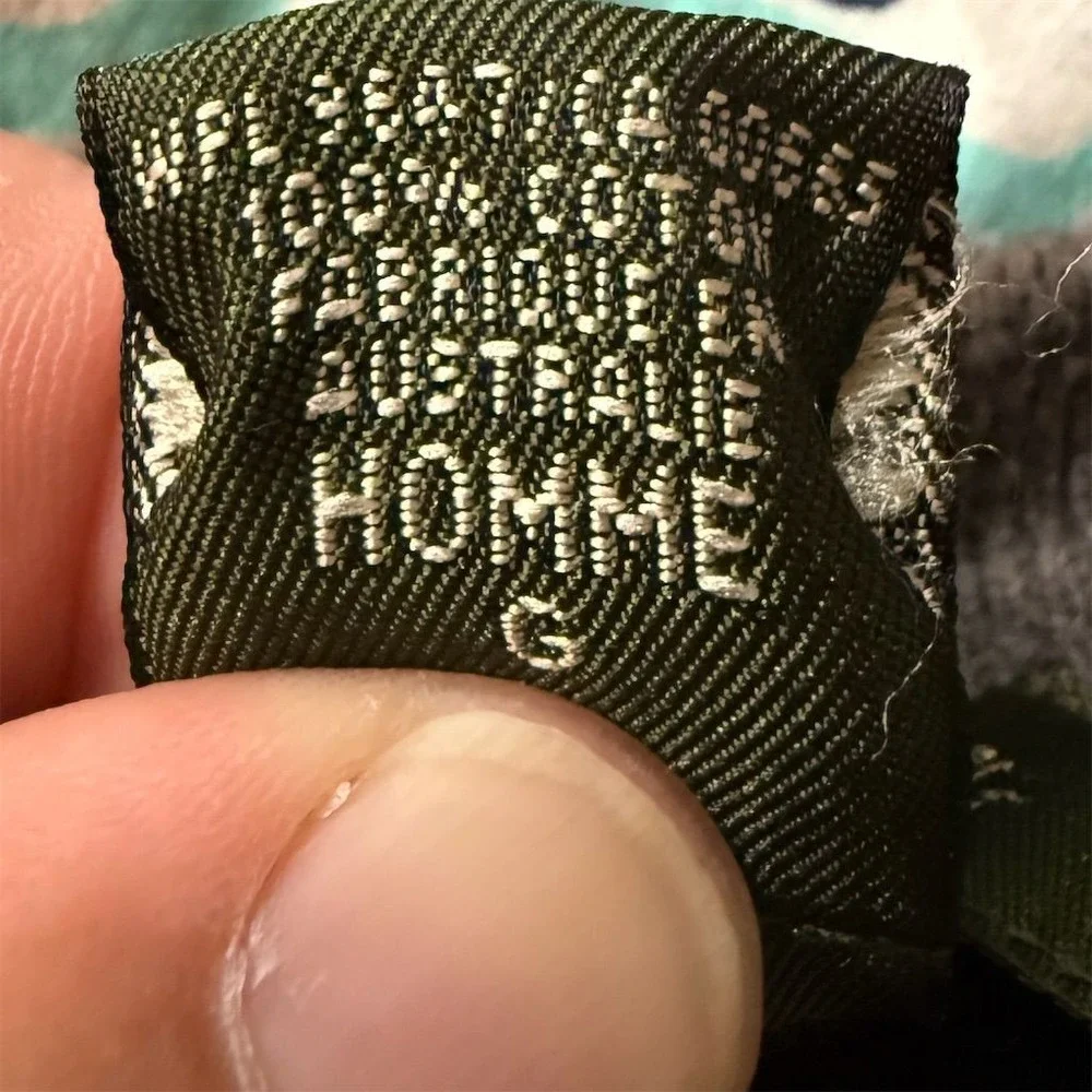 Eddie‎ Bauer Men's Gray Striped Crew Neck Pullover cotton Sweater L grandpacore - Picture 3 of 8